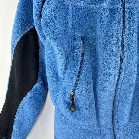 VTG Patagonia Regulator Polartec Fleece Jacket Size‎ M Full Zip USA Blue Jacket - Picture 6 of 12